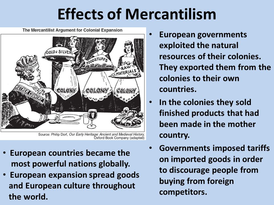 The Effects of Mercantilism